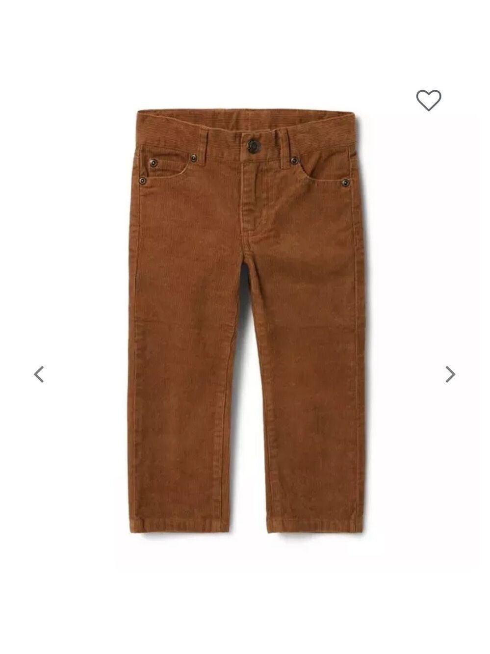 STRAIGHT LEG CORDUROY PANT